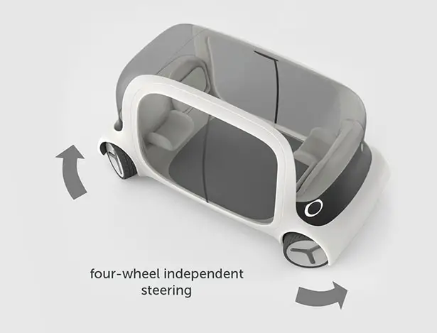 Bot Autonomous Cab by Chris Luchowiec