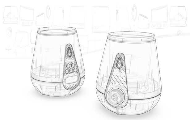 Bottle Warm Concept Proposal for Nuvita Baby by Marco Schembri