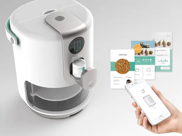 Bouchee Capsule Food Printer by Chen Bing Chen and Wang Min Chen