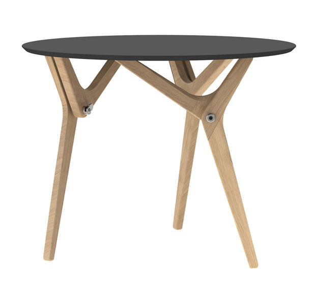 Boulon Blanc Transformable Table