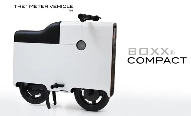 Boxx Electric Bike : A Compact Single Seater Vehicle from Boxx Corp - Tuvie Design