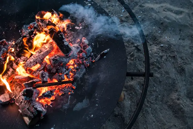 Beautiful Brændt Fire Pit Is Great for Your Outdoor Gathering