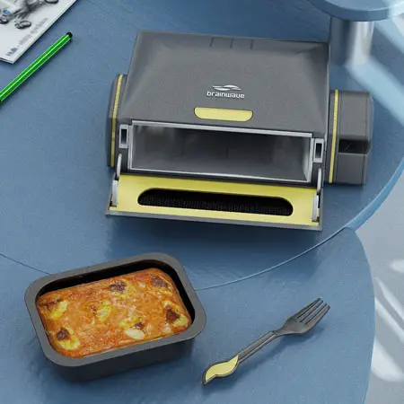 BrainWave Desktop Microwave Oven