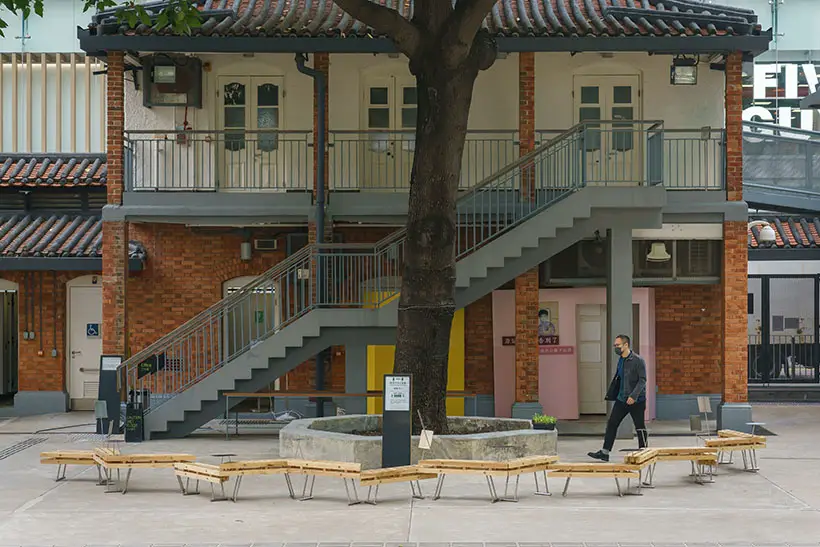 Branching Benches by Napp Studio & Architects