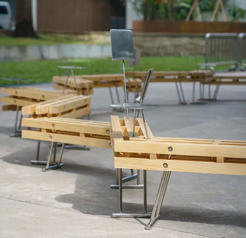Branching Benches by Napp Studio & Architects