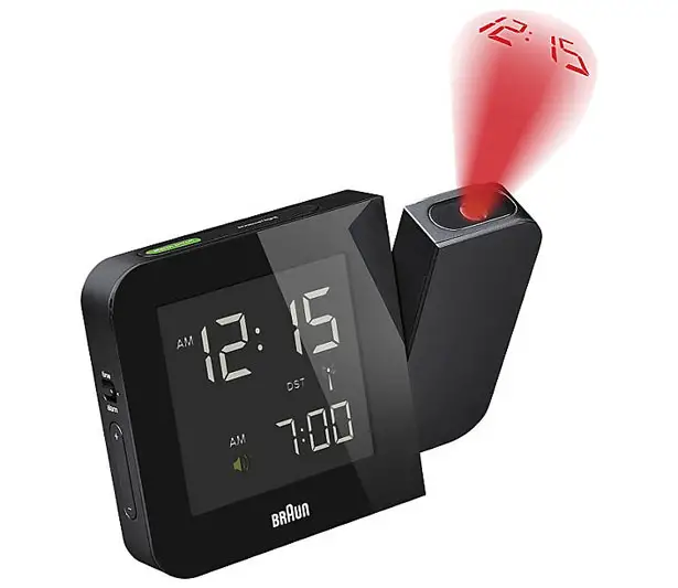 Braun Digital Tilt Projection Alarm Clock