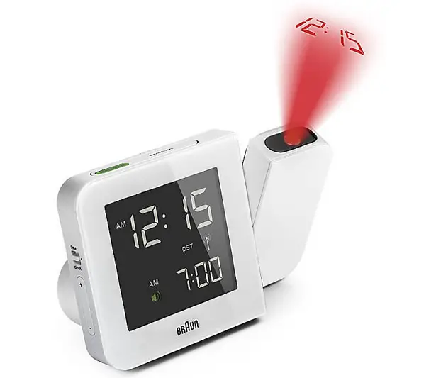 Braun Digital Tilt Projection Alarm Clock