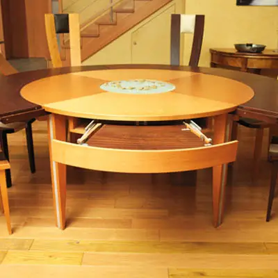 expandable table from braunwoodline