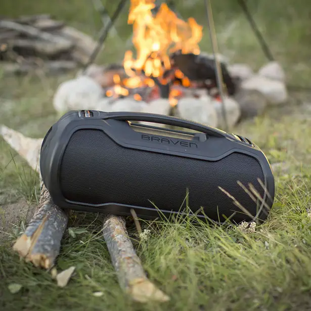 Braven Portable Bluetooth Speaker Can Withstand Dirt, Sand, Snow, and Rain
