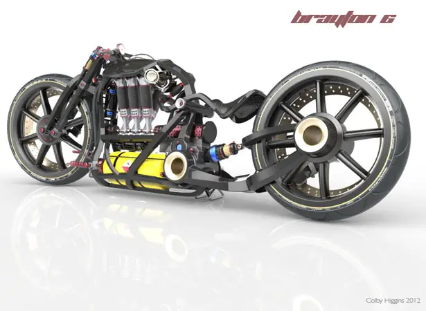 Brayton 6 Concept Bike by Colby Higgins