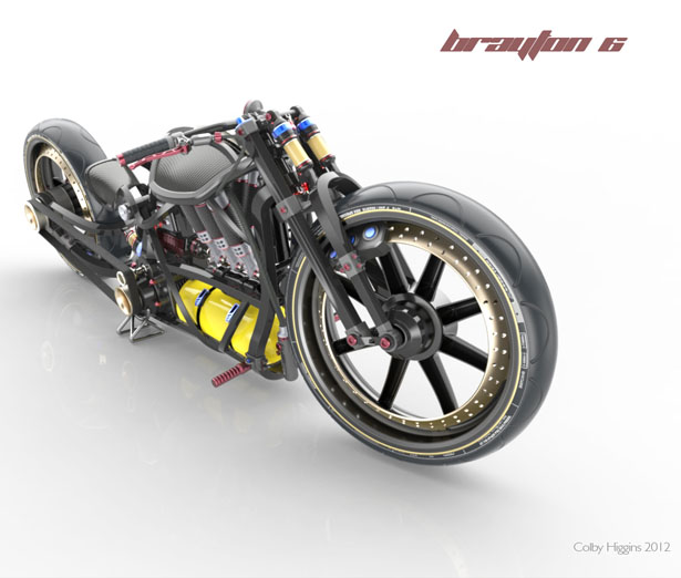 Brayton 6 Concept Bike by Colby Higgins