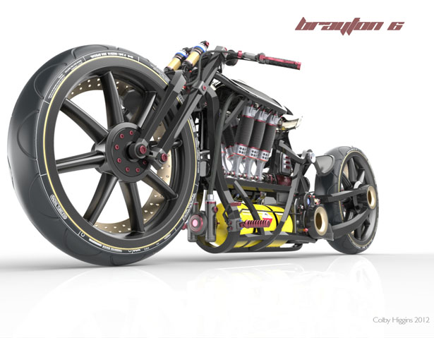 Brayton 6 Concept Bike by Colby Higgins