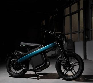 BREKR Model B Electric, Smart Motorcycle with Removable Battery