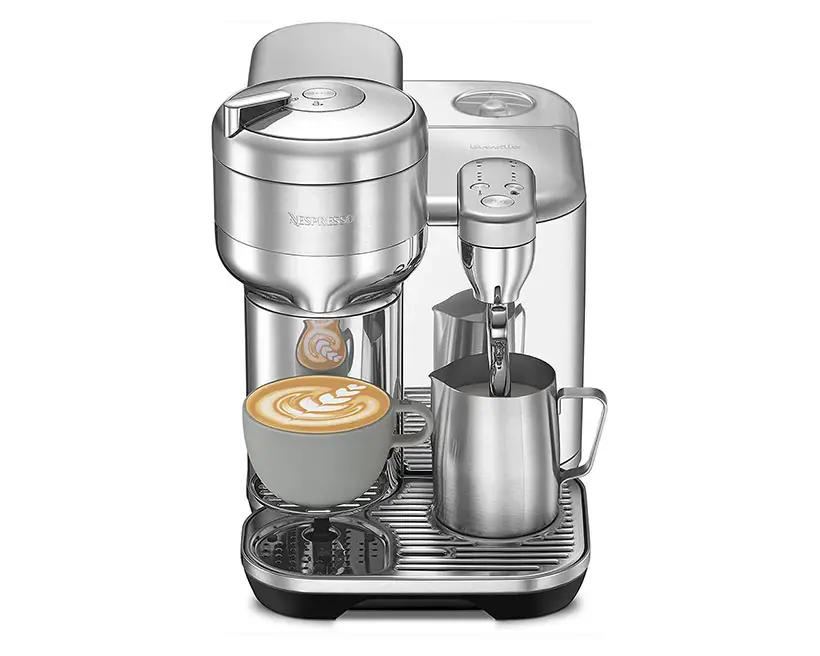 Breville Nespresso Vertuo Creatista Coffee Maker Creates Cafe Shop's Quality Coffee at Home