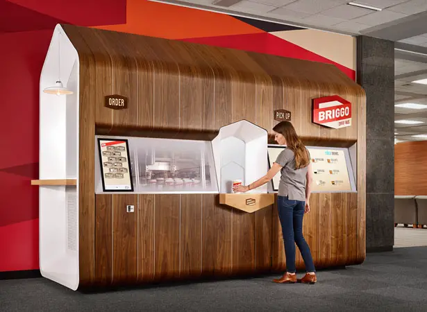 Briggo Coffee Haus Smart Kiosk : Order and Make Your Coffee Online