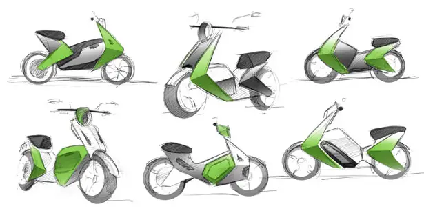 Bruc 01 Electric Motorbike Concept
