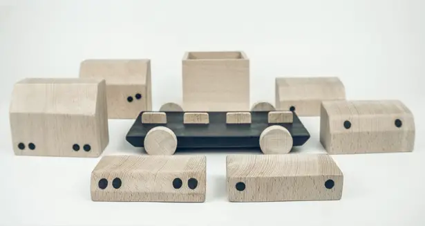 BRUMM Wooden Car Toy by Unai Rollan