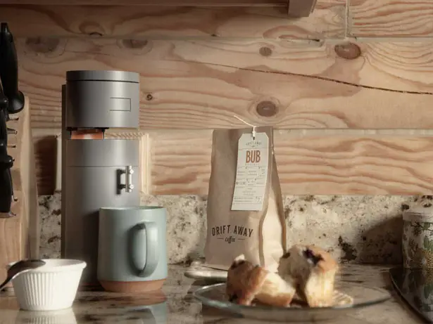 Bruvelo Coffee Brewer Features Built-in Grinder and Supports Different Types of Coffee Filters