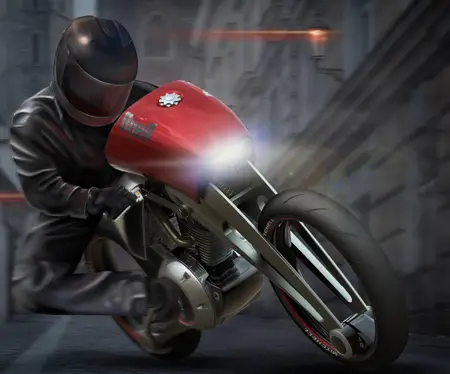 Buell Blade Concept Motorcycle with V-Twin Engine