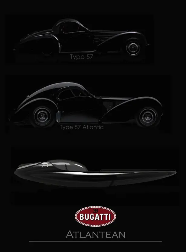 Bugatti Atlantean Racing Yacht Pays Hommage to The Bugatti Type 57