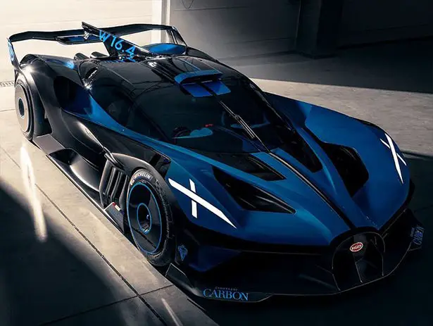 the BUGATTI Bolide - Radically Light Race Car