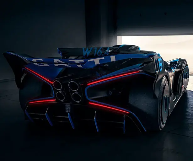 the BUGATTI Bolide - Radically Light Race Car