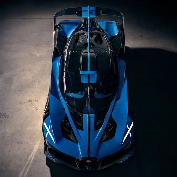 the BUGATTI Bolide - Radically Light Race Car