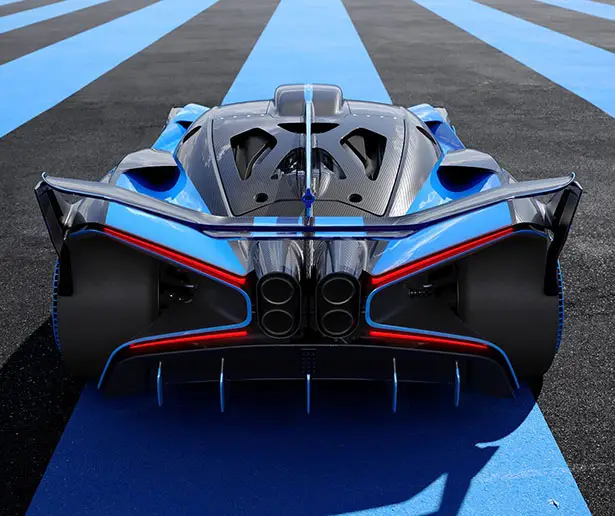 the BUGATTI Bolide - Radically Light Race Car