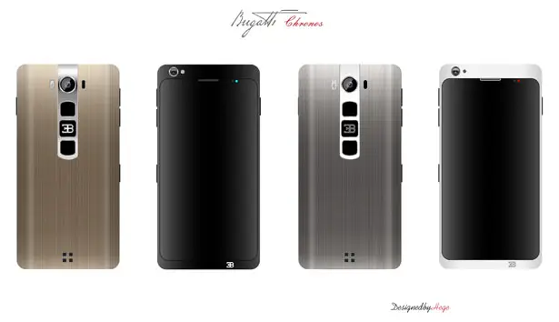 Concept Smartphone Proposal for Bugatti by Mladen Milic