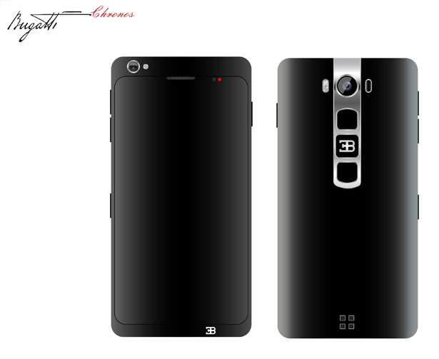 Concept Smartphone Proposal for Bugatti by Mladen Milic