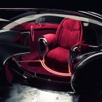 Futuristic Bugatti NEXT-57 Concept Car by Wang Cong