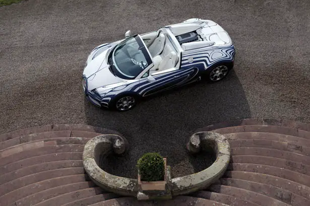 Bugatti Veyron Grand Sport L’or Blanc Features Porcelain Elements For Its Exterior and Interior Design