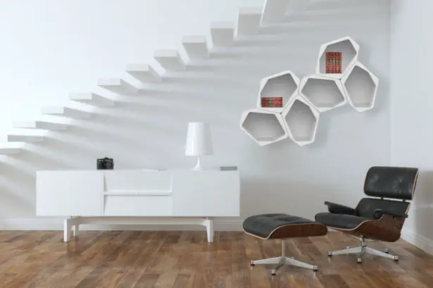 Multifunction BUILD Modular Shelf Creates Endless Variety of Configurations