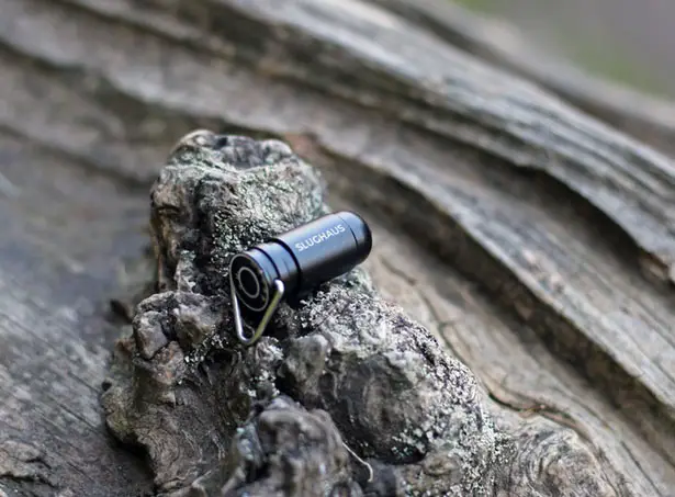 Bullet 02 World's Smallest EDC Flashlight by Slughaus