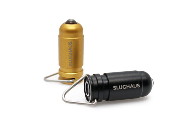 Bullet 02 World's Smallest EDC Flashlight by Slughaus