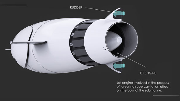 Bullet Submarine by Rashid Tagirov