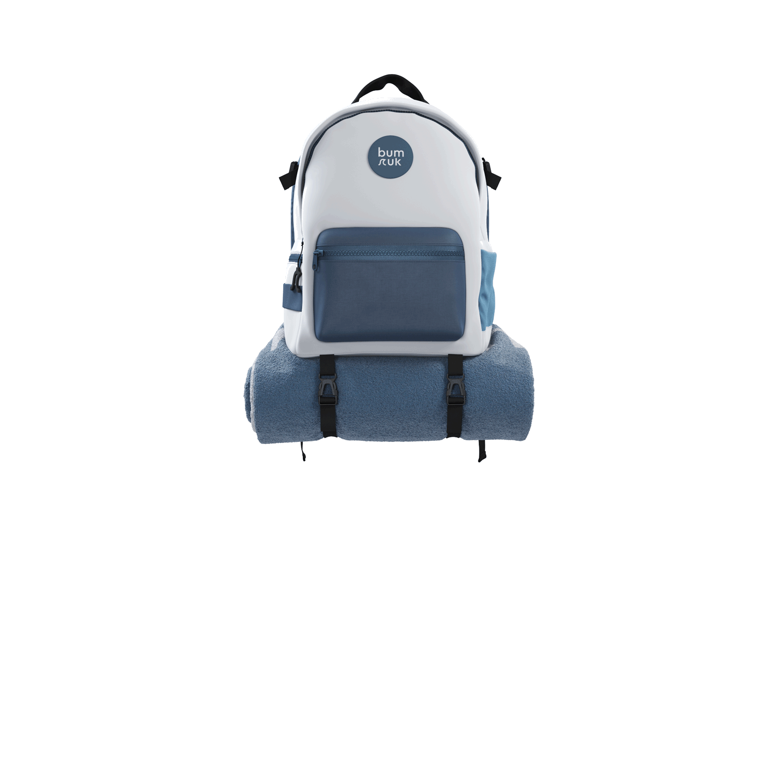Bum Ruk - Backpack with Recliner for Beach Bums