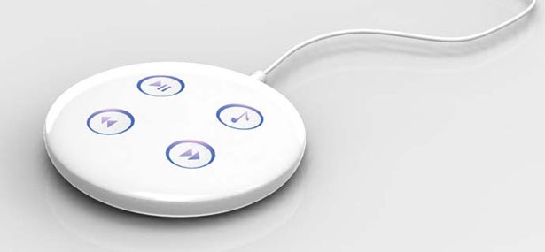 Button MP3 Player Utilizes Your Body Heat to Recharge Itself