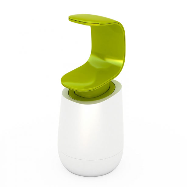 C-Pump Single Handed Soap Dispenser by Joseph Joseph