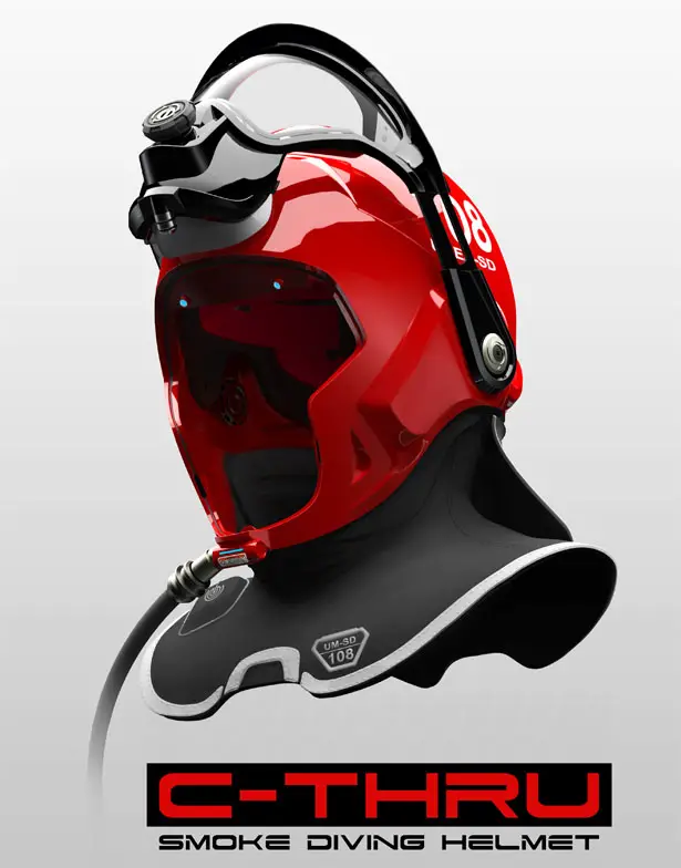 C-Thru Smoke Diving Helmet by Omer Haciomeroglu