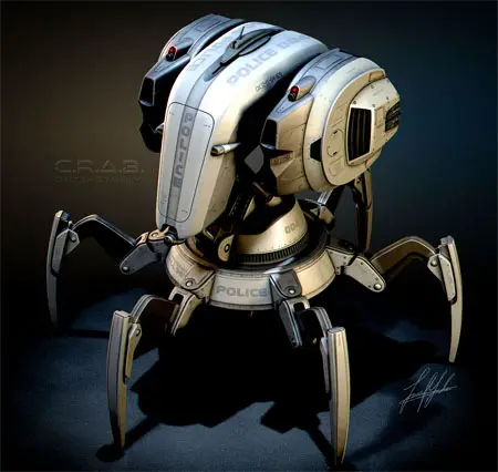 c.r.a.b. robot