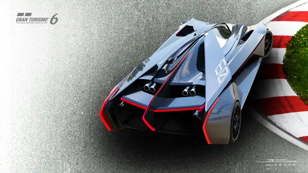 Cadillac LMP-09 Vision Gran Turismo Concept Car by Arthur B. Nustas