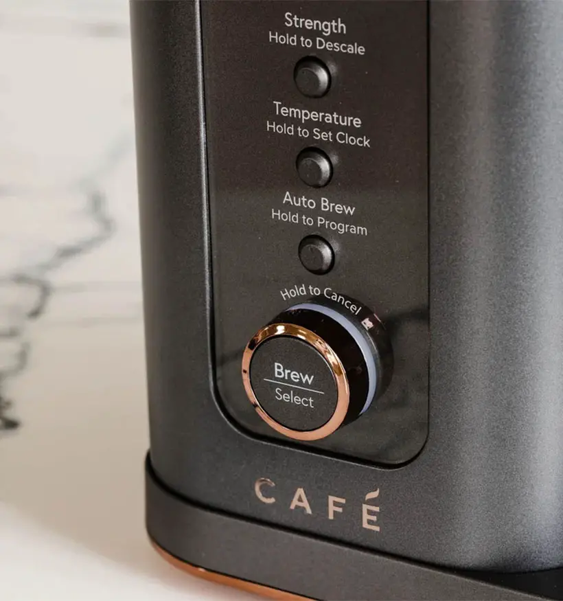 Café Automatic Machine - Modern Smart Coffee Maker Features Voice-to-Brew Controls