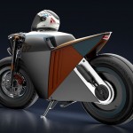 Cafe Fighter Concept Electric Motorbike by Reindy Allendra