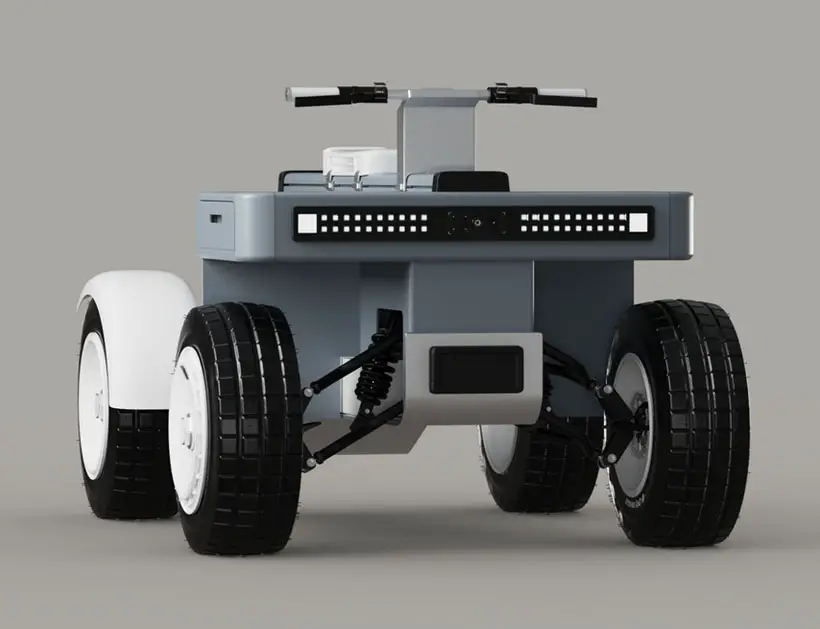 CAKE Kibb Agricultural Vehicle by Fanny Jonsson