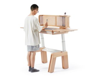 Calligraphy Electric Study Desk – Modern Desk To Preserve and Develop Chinese Calligraphy