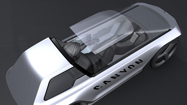 Canyon Future Mobility Concept - It Looks Like a Personal e-Car But It's Actually an e-Bike