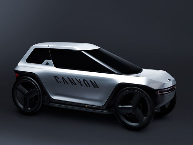 Canyon Future Mobility Concept - It Looks Like a Personal e-Car But It's Actually an e-Bike