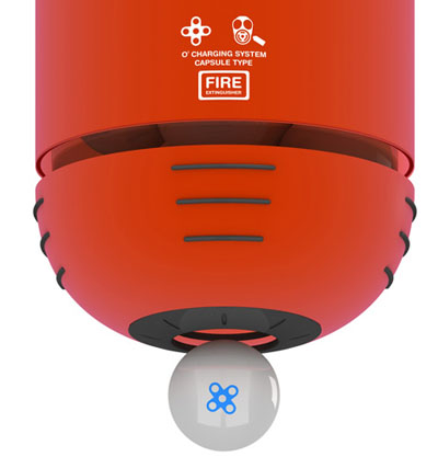 capsule fire extinguisher