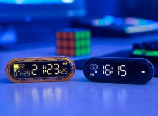 Futuristic Capsule Gravity 3in1 Device: Clock, Timer, and A Powerbank